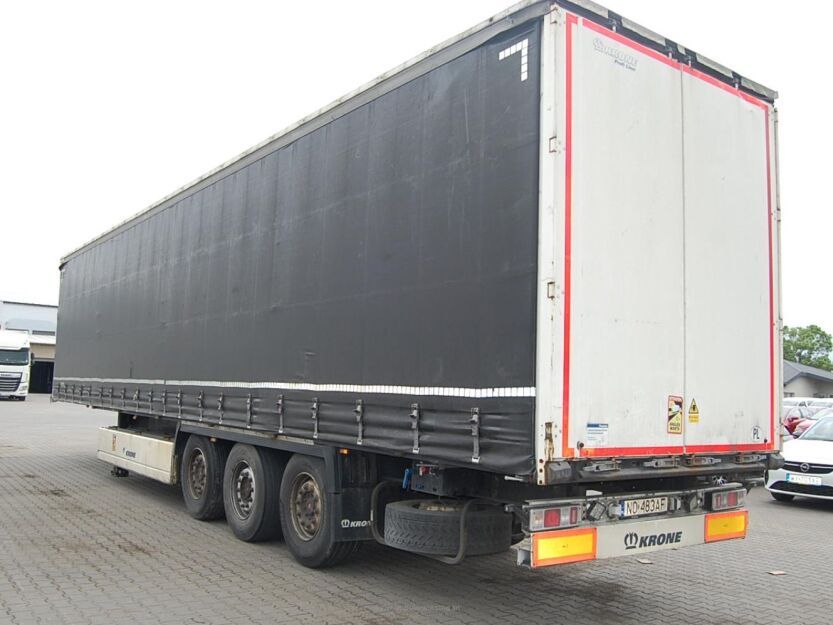 KRONE Naczepy kurtynowe SDP 27 eLB